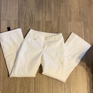 White Ski Pants